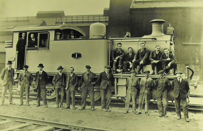 hc personnel pose in front of hc 1627 wdo